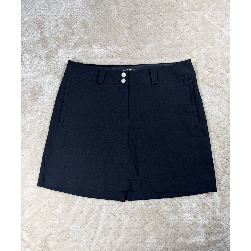 Nike Golf Dri-FIT Black Skort Size 8 Athletic Tennis Mini